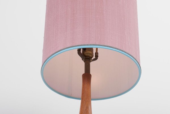walnut table lamp