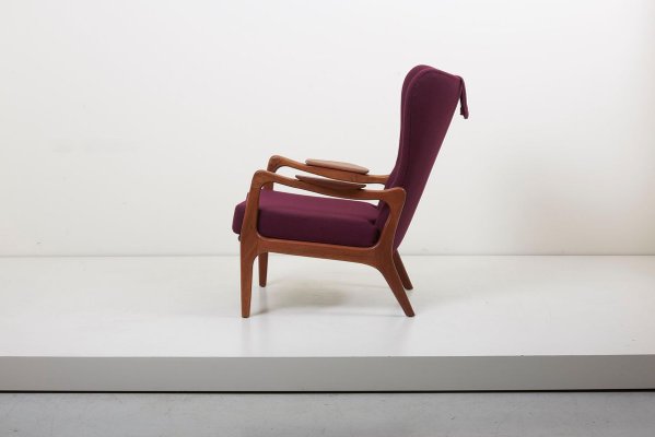 High Back Wing Lounge Chairs By Adrian Pearsall For Craft Associates 1950s Set Of 2 For Sale At Pamono