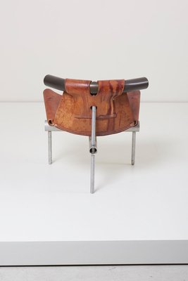 Prototype Leather Sling Chair By Max Gottschalk Usa 1960s For Sale At Pamono