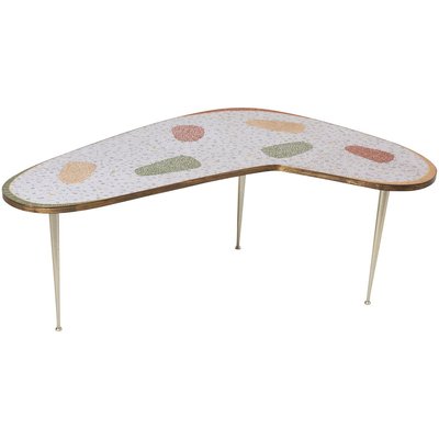 Vintage Boomerang Coffee Table by Berthold Muller, 1950s