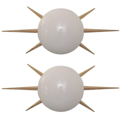 Starburst wall sconce sale light