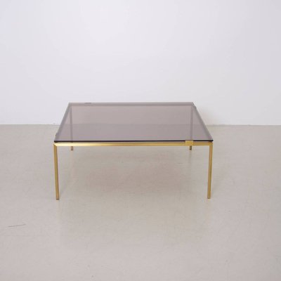 Brass And Glass Coffee Table In The, Maison Jansen Brass And Glass Coffee Table