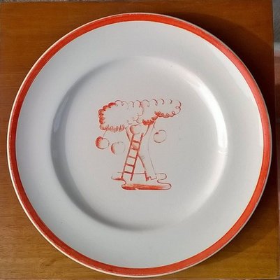 Plates by Gio Ponti for Richard Ginori, 1933, Set of 3 for sale at