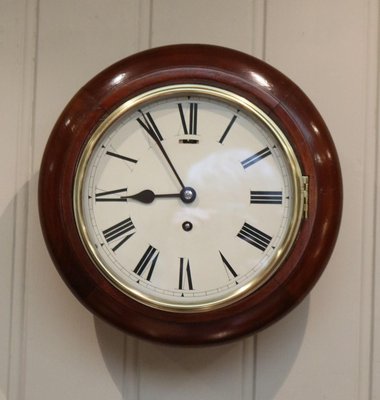 8 Inch Dial Wall Clock 1920s For At Pamono - 8 Inch Wall Clock 8 Inch Dial Wall Clock 1920s For At Pamono - 8 Inch Wall Clock