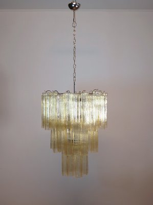 Vintage Venini 3 tier Glass Chandelier | Glass chandelier Vintage Venini 3 tier Glass Chandelier | Glass chandelier