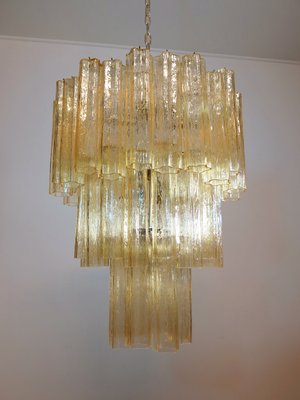 Vintage Venini 3 tier Glass Chandelier | Glass chandelier Vintage Venini 3 tier Glass Chandelier | Glass chandelier