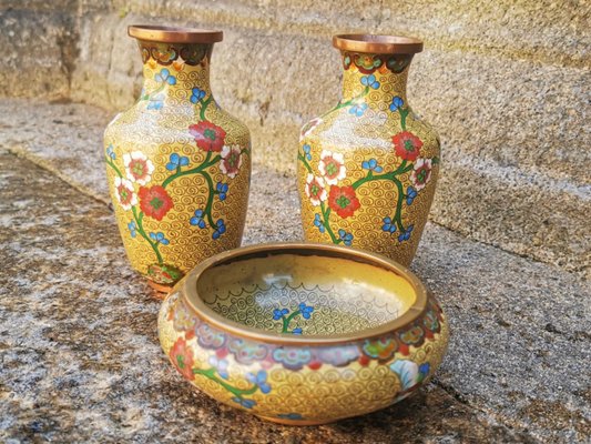 Mid-Century Japanese Vases, Set of 3 for sale at Pamono