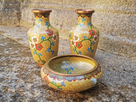 Japanese Vintage Vase AD1800~ 江戸後期_花器_貫入 Japanese-Ceramic-Flower-Vase-