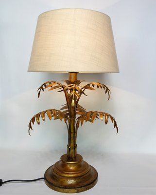 Mid Century Gilded Palm Tree Shaped Table Lamp For At Pamono Mid Century Gilded Palm Tree Shaped, Floor Lamp Looks Like Tree