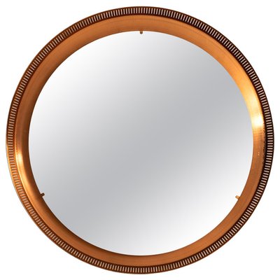 Round mirror with backlight deals