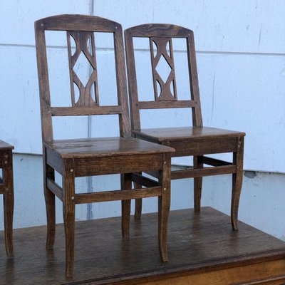 Antique French Farmhouse Dining Chairs Set Of 6 For At Pamono
