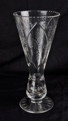 Kristallvase, 1960er bei Pamono kaufen