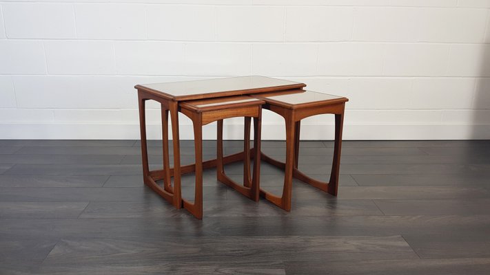 Mid Century Nesting Coffee Tables Set, Mid Century Coffee And End Table Set