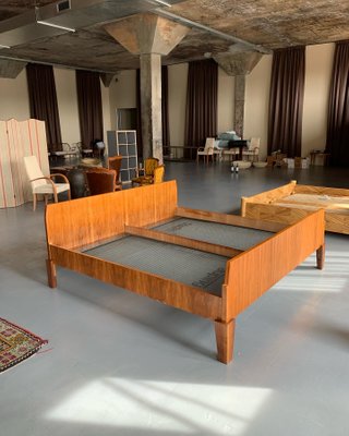 Danisches Vintage Teak King Size Bett Bei Pamono Kaufen