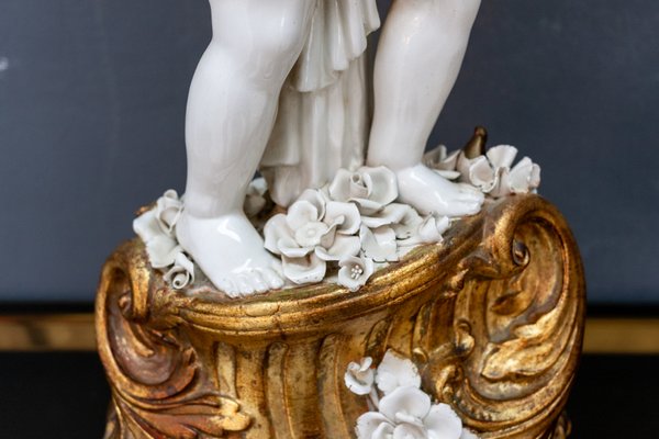 Cherub Floor Lamp From Capodimonte 1967 For At Pamono - Antique Gold Cherub Lamp Cherub Floor Lamp From Capodimonte 1967 For At Pamono - Antique Gold Cherub Lamp