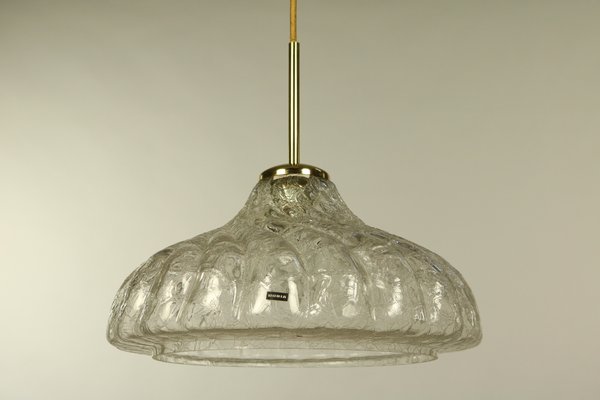 Light Frosted Ice Glass Pendant Lamp, Mercury Glass Chandelier Uk