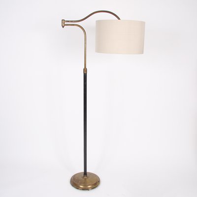 Italian Swing Arm Floor Lamp 1950s For, Brass Swing Arm Floor Lamp