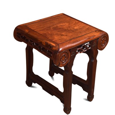 Antique Chinese Hardwood Stool Bei Pamono Kaufen Antique Chinese Hardwood Stool Bei