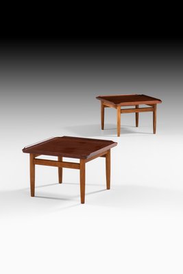 Berettigelse Decrement Fjernelse Side Tables by Kurt Østervig for Jason Møbler, Denmark, 1950s, Set of 2 for  sale at Pamono
