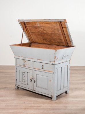 vintage gray changing table