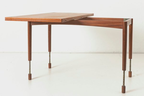 Danish Teak Convertible Coffee Table, Console Dining Table Convertible Uk