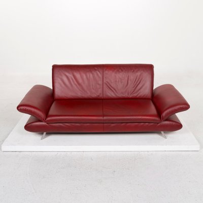 Rotes 3 Sitzer Rossini Ledersofa Von Koinor Bei Pamono Kaufen