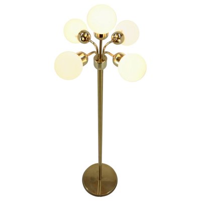 Sputnik floor lamp brass deals