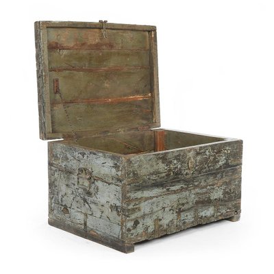 Antique Wooden Chest Bei Pamono Kaufen Antique Wooden Chest Bei Pamono Kaufen