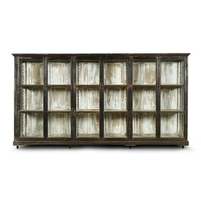 Large wooden cheap display case