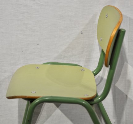 yellow nursery chair
