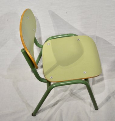 yellow nursery chair