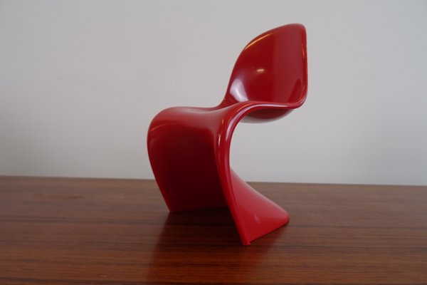 miniature red chair