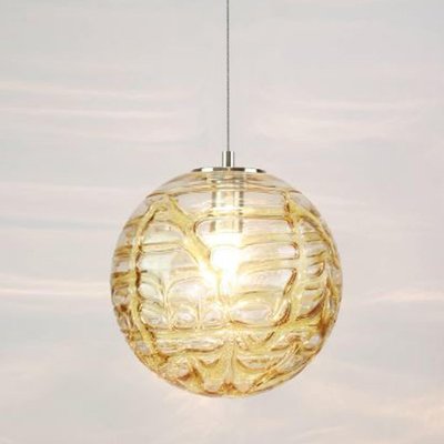 Murano Gl Pendant Lights In The Style Of Venini 1960s Set Murano Gl Pendant Lights In The