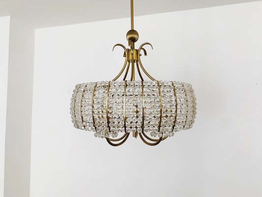 brass chandelier