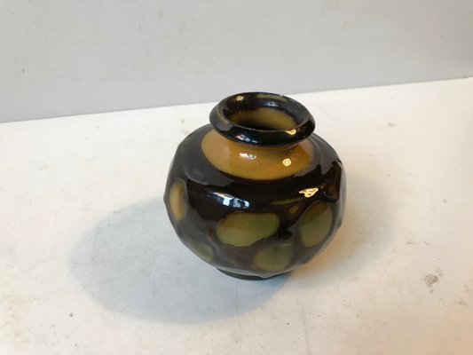 Art Deco Danish Ceramic Vase by August Kähler for 1930s for sale at Pamono