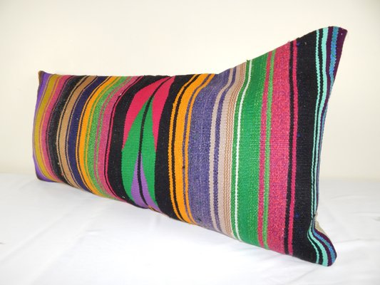 Funda de cojín lumbar Kilim de ropa de cama a rayas en venta en Pamono