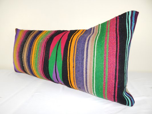 Funda de coj n lumbar Kilim de ropa de cama a rayas en venta en Pamono