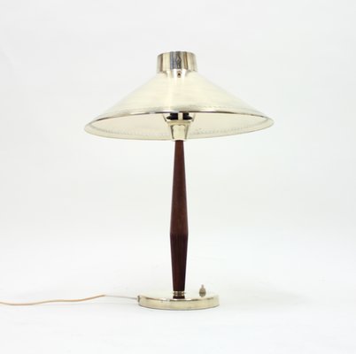 Table Lamp By Hans Bergström For Asea, Jonas Copper Wire Table Lamp