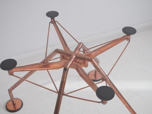 Round Dining Table By Norman Foster For Tecno 1980s For Sale At Pamono