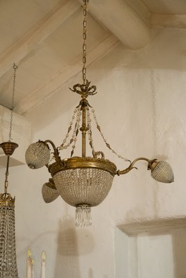 Luisa Chandelier Antique Brass Luisa Chandelier Antique Brass