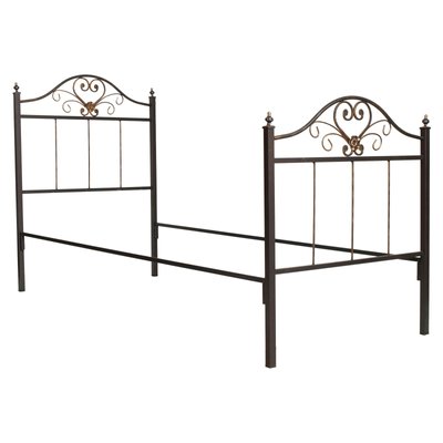 Rod iron single bed deals