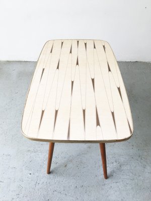 Mid century formica coffee table deals