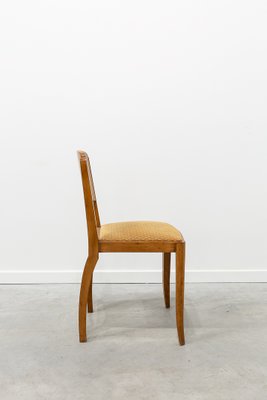 Art Deco French Dining Chairs, 1930s, Set of 4 for sale at Pamono