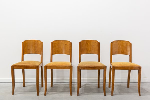 Art deco style dining chairs sale