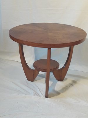 Table Basse Mid Century En Merisier 1950s En Vente Sur Pamono