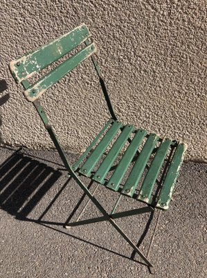 Antique Folding Chairs, 1900s, Set of 4 for sale at Pamono