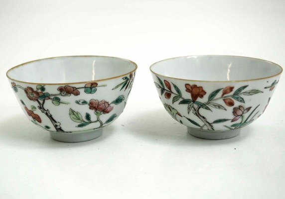 18th Century Chinese Soup Bowls Set of 2 for sale at Pamono