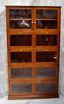 Vintage Mahogany Barristers Bookcase 1940s For Sale At Pamono