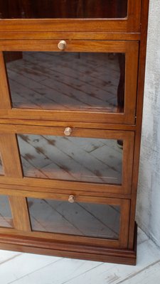 Vintage Mahogany Barristers Bookcase 1940s for sale at Pamono