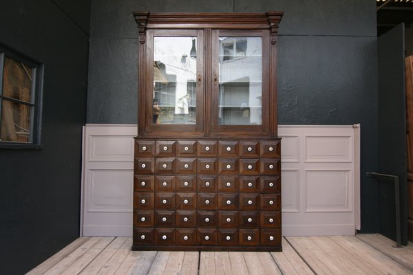 Antique Apothecary Cabinet For Sale At Pamono